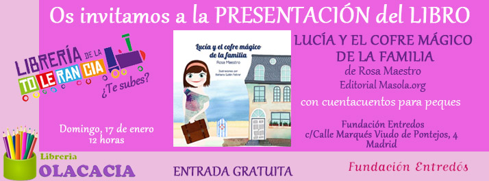 Invitación presentación Lucia cofre