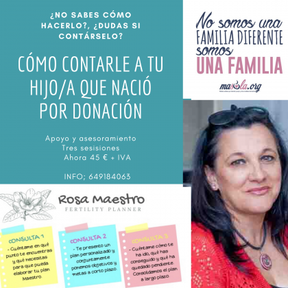 Hijos por donación de gametos: apoyo para contarles su origen