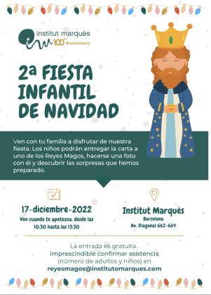 Fiesta Infantil de Navidad en Institut Marqués