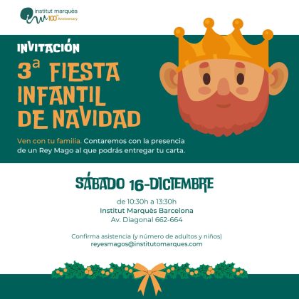 Fiesta infantil Navidad Institut Marqués